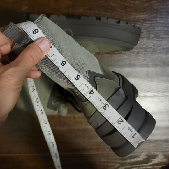 NEW UGG The UGG Lug Boots Womens 7.5 Moss Green Outdoors Rugged Chunky Grunge - Picture 8 of 9